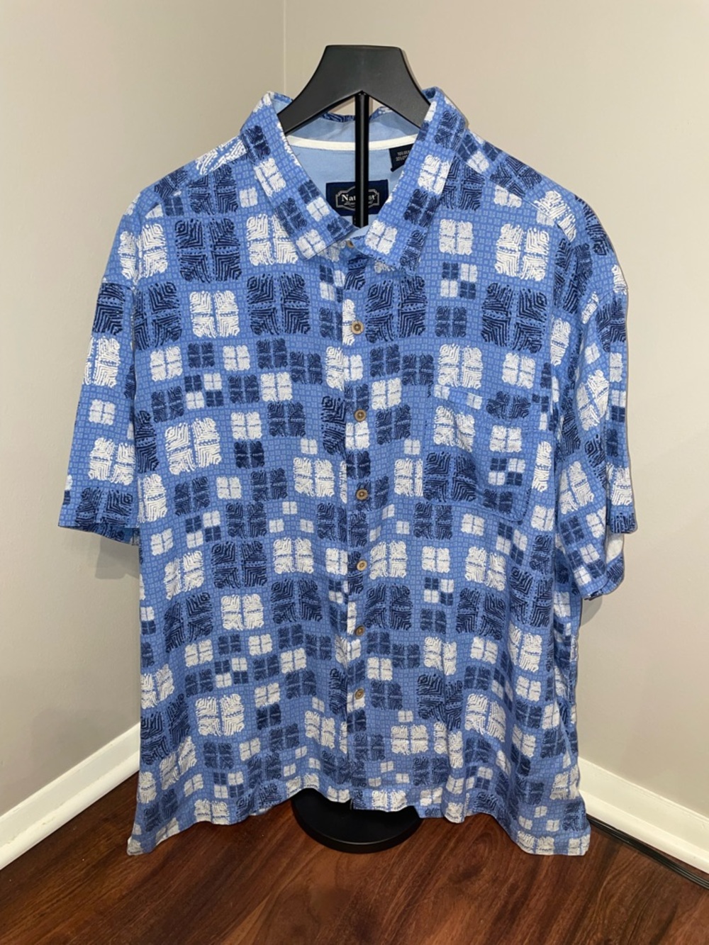 Nat Nast Short Sleeve Button Down - XXL